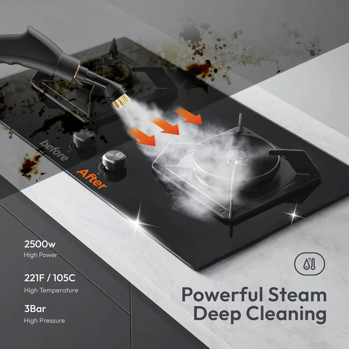 Portable Handheld Steam Cleaner